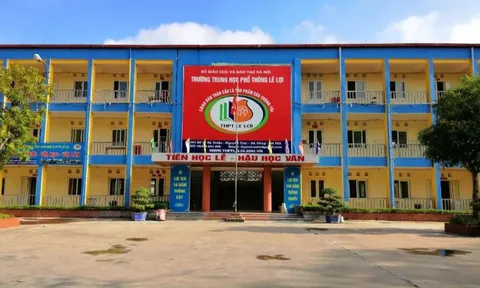 Trường THPT chất lượng cao Lê Lợi công bố phương thức tuyển sinh lớp 10 năm học 2023-2024