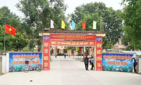 Nghệ An: Giải thể trường THCS Khai Lạng & sáp nhập nhiều điểm trường trên địa bàn huyện Anh Sơn