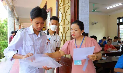 Nghệ An: Không có thí sinh vi phạm quy chế trong ngày thi đầu tiên Kỳ thi tốt nghiệp THPT năm 2023