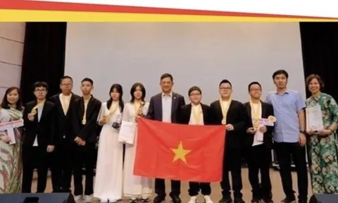 Học sinh Hà Nội giành HCV Olympic Phát minh và Sáng chế khoa học quốc tế
