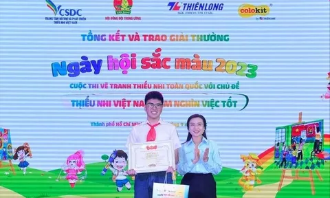Gần 190.000 tác phẩm tham dự vẽ tranh “Thiếu nhi Việt Nam làm nghìn việc tốt”
