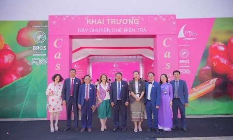 Phúc Sinh Group khánh thành dây chuyền sản xuất trà Cascara đầu tiên tại Việt Nam