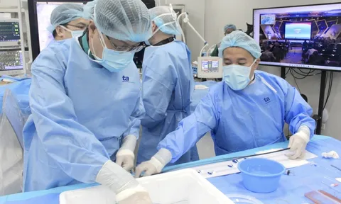 Bác sĩ Việt Nam 'trình diễn' thành công 2 ca can thiệp tim bẩm sinh phức tạp với các chuyên gia quốc tế