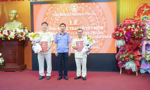 Bổ nhiệm Phó Viện trưởng Viện KSND tỉnh Thừa Thiên Huế