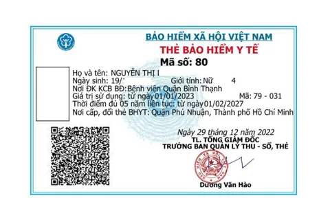 Các trường hợp cần cấp đổi lại BHYT trước ngày 1/7/2024