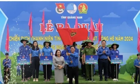 Tuổi trẻ Quảng Nam ra quân Chiến dịch Thanh niên tình nguyện Hè 2024