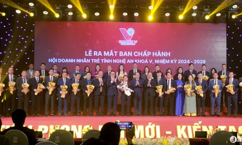 Hội doanh nhân trẻ Nghệ An đại hội lần thứ V