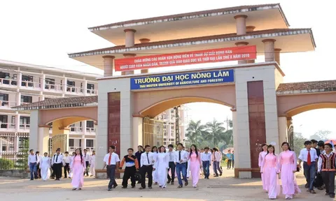 Điểm chuẩn Đại học Nông Lâm – Đại học Thái Nguyên 2025: Tất cả ngành đồng loạt 15 điểm