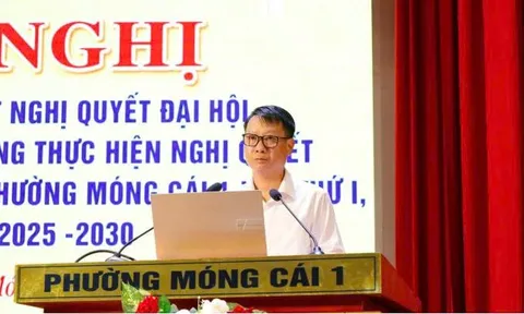 Quảng Ninh: Đảng ủy phường Móng Cái 1 quán triệt Nghị quyết Đại hội lần thứ I, nhiệm kỳ 2025-2030
