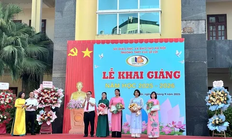 Trường THPT Chất lượng cao Lê Lợi: Khởi đầu năm học 2025-2026 với nhiều kỳ vọng mới