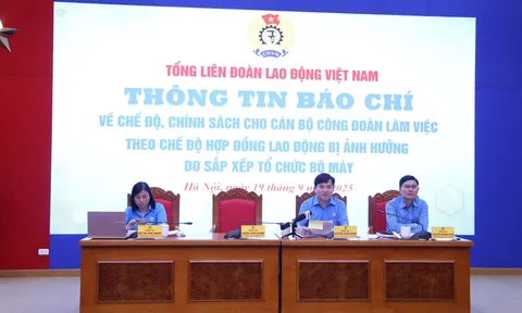 Dự kiến chi hơn 400 tỷ đồng cho 425 cán bộ công đoàn chuyên trách nghỉ việc