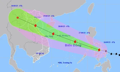 Bão Bualoi vào Biển Đông, Bắc và Trung Bộ chuẩn bị đón mưa lớn