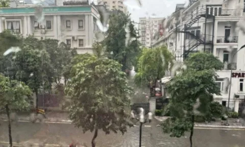 Hà Nội khi nào dứt mưa sau bão số 10 Bualoi?