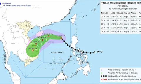Bão số 12 đổi hướng phức tạp, Trung Trung Bộ đối mặt mưa lớn kéo dài