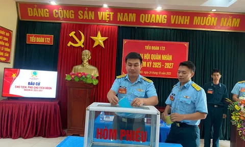 Tiểu đoàn 172, Trung đoàn 64 tổ chức Đại hội Quân nhân nhiệm kỳ 2025 - 2027