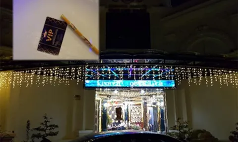 Tạm giữ hình sự 25 đối tượng dùng ma tuý trong quán karaoke Kingdom