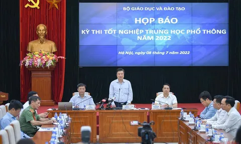 Kỳ thi tốt nghiệp trung học phổ thông 2022:  Chưa ghi nhận hiện tượng tiêu cực, gian lận có tổ chức
