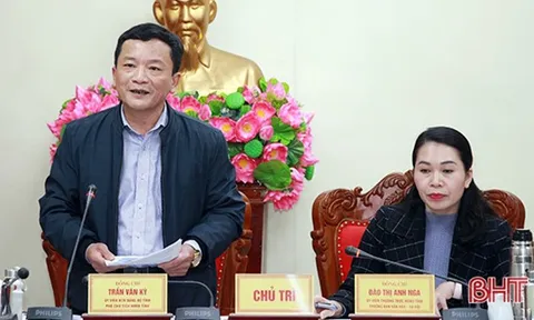 Hà Tĩnh hoàn thiện tờ trình, dự thảo Nghị quyết về khuyến khích phát triển nguồn nhân lực chất lượng cao