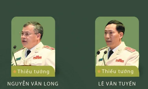 [Infographic] Chân dung hai tân Thứ trưởng Bộ Công an