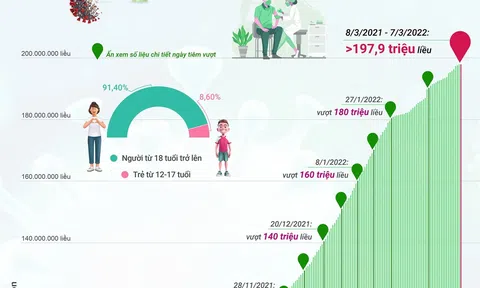 (Interactive) Tròn 1 năm Việt Nam triển khai tiêm vaccine phòng COVID-19