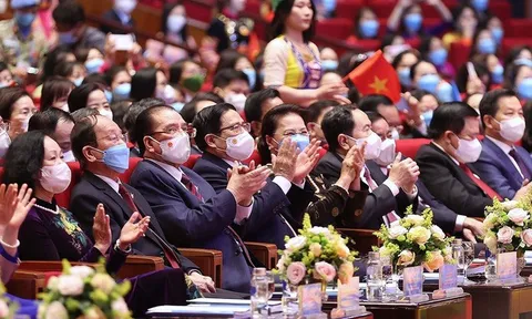 Thủ tướng Phạm Minh Chính dự Đại hội đại biểu Phụ nữ toàn quốc lần thứ XIII
