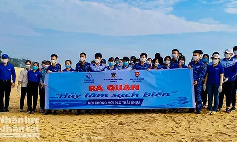 Hải đoàn 21 Cảnh sát biển tổ chức cuộc thi “Em yêu biển đảo quê hương” tại xã Hoài Nhơn