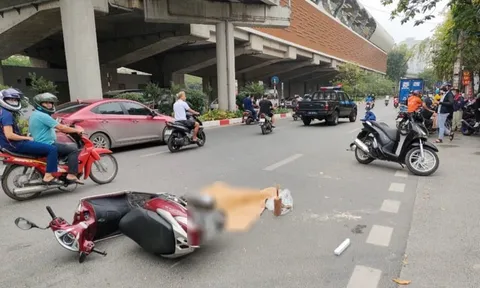 Xác định nguyên nhân dẫn đến vụ nam thanh niên đi xe máy SH tử vong trên đường Láng