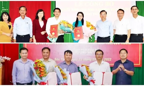Bổ nhiệm nhân sự mới ở Bình Phước, Sóc Trăng