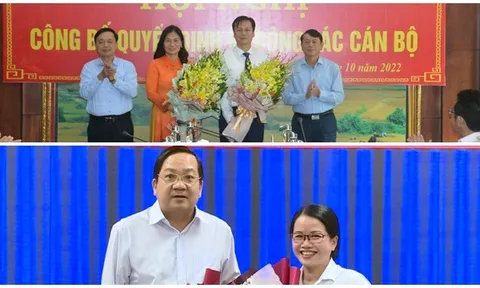 Kiện toàn nhân sự, bổ nhiệm lãnh đạo mới tại Cao Bằng và Long An
