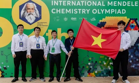 Toàn đội Olympic Hóa học Quốc tế (IMChO) Việt Nam đều giành huy chương