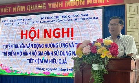 Quảng Nam: Tuyên truyền tiết kiệm năng lượng và sản xuất sạch hơn