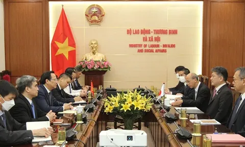Bộ trưởng Việt - Nhật bàn giải pháp đảm bảo quyền lợi người lao động