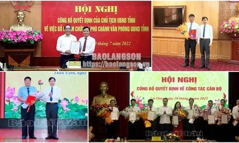 Bổ nhiệm nhân sự, lãnh đạo mới tại Lạng Sơn và Lai Châu