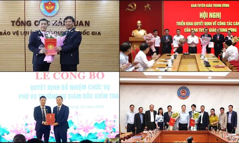 Nhân sự bộ ngành: Điều động, bổ nhiệm loạt cán bộ Ban Tuyên giáo, Bộ Tài chính, TAND tối cao