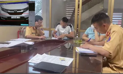 Trần tình 'khó đỡ' của các tài xế bị xử phạt vì che, dán biển số