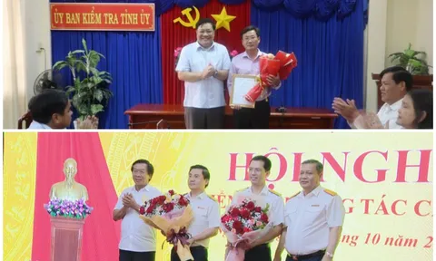 Loạt nhân sự lãnh đạo mới được bổ nhiệm tại Nghệ An, Cà Mau