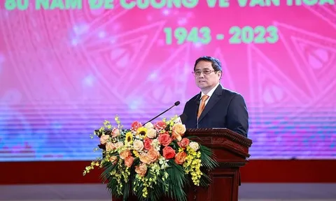 Thủ tướng: Nền văn hóa Việt Nam đã luôn và sẽ là sức mạnh trường tồn của dân tộc