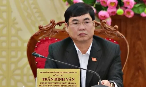 Ông Trần Đình Văn tạm điều hành Tỉnh uỷ Lâm Đồng