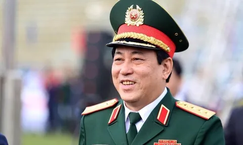 Chân dung Đại tướng Lương Cường - Thường trực Ban Bí thư
