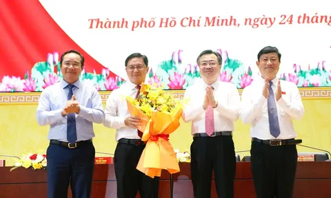 Ông Nguyễn Mạnh Cường được bầu giữ chức Phó Chủ tịch UBND TP.HCM