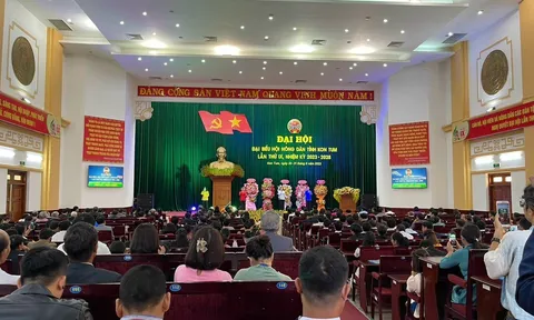 Khai mạc Đại hội Đại biểu Hội Nông dân tỉnh Kon Tum lần thứ IX, nhiệm kỳ 2023-2028