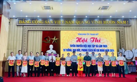 Tam Kỳ tổ chức Hội thi tuyên truyền việc học tập và làm theo gương Bác