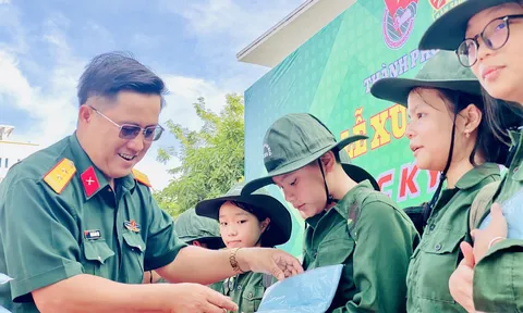 Tam Kỳ: Lễ xuất quân chương trình “Học kỳ trong quân đội” năm 2024