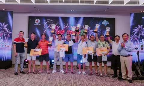 Đà Nẵng: Hội doanh nhân trẻ tổ chức thành công giải Tennis mở rộng tranh cúp An Đạt Phát