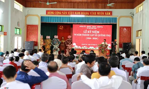 Quỳnh Thọ - 70 năm xây dựng và phát triển: Một chặng đường lịch sử đáng tự hào