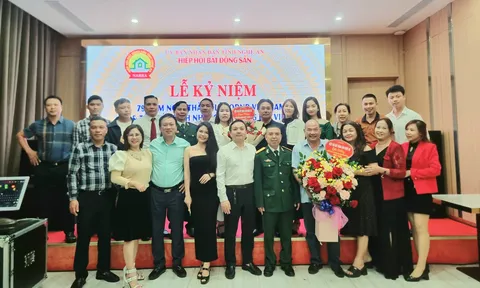 Nghệ An: Hiệp hội Bất động sản tỉnh gặp mặt doanh nhân cựu chiến binh, cựu quân nhân