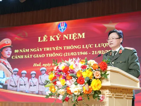 Công an TP Huế kỷ niệm 80 năm Ngày truyền thống lực lượng CSGT
