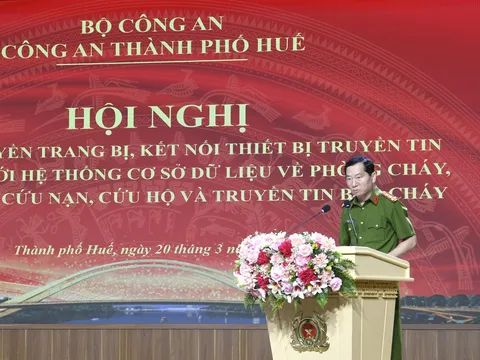 Huế: Ứng dụng công nghệ, nâng cao hiệu quả công tác phòng cháy, chữa cháy