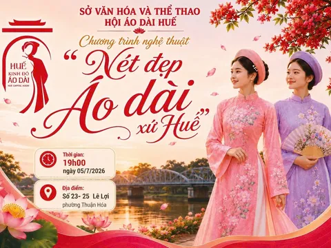 Tuần lễ Áo dài Huế 2026: Tôn vinh di sản, lan tỏa thương hiệu Kinh đô Áo dài Việt Nam