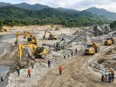 Huế phê duyệt 5 khu vực không đấu giá quyền khai thác khoáng sản phục vụ các dự án trọng điểm